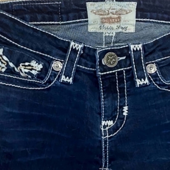 Gorgeous Big Star Maddie Skinny Jeans With Signature Stitching 24R - Picture 4 of 4